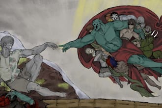 draw your custom character, creature, or illustration