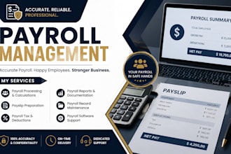 process payroll, payroll taxes, and employee payments