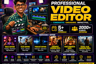 create cinematic video editing