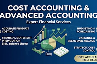 be your expert in cost accounting and advance accounting