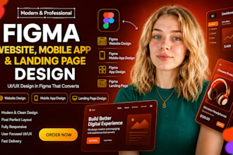 figma website design figma mobile app design figma app design figma landing page