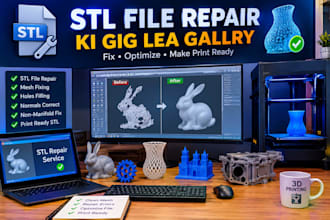 create professional 3d models for 3d printing