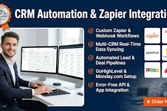 optimize pipedrive hubspot gohighlevel zoho monday automation zapier integration