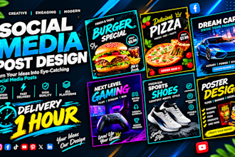 design premium social media posts