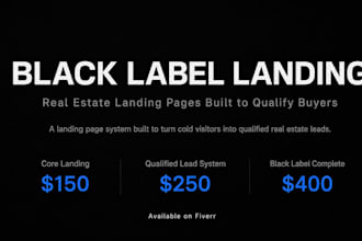build a real estate landing page that gets you buyers, not just clicks