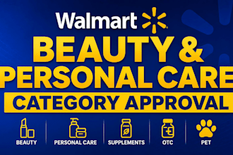help you walmart category approval in personal care beauty
