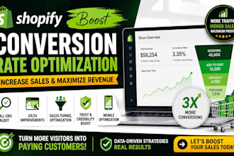 boost shopify conversion rate optimization for increased sales growth