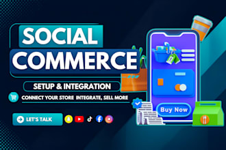 social commerce setup, facebook shop, tiktok shop, instagram shop launch