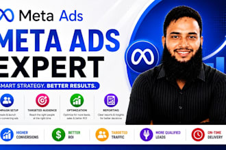 run and optimize meta ads for leads and sales