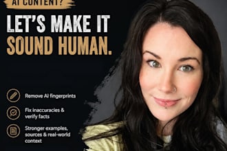 edit and humanize ai generated articles