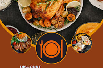 design 10 restaurant social media posts for instagram