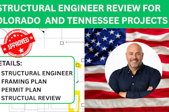 review structural engineering plans for colorado and tennessee