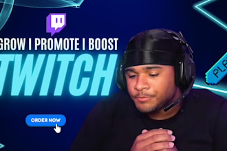 organically promote your twitch live stream to get huge live viewers