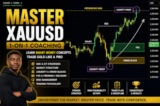 teach you how to trade gold using ict and smc strategies