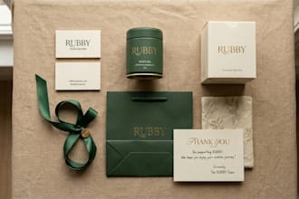 design luxury packaging and premium brand identity