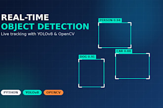 build real time object detection using yolov8 and python