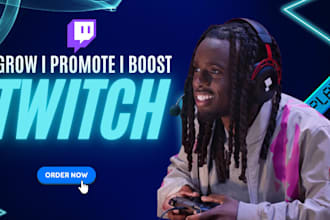 organically promote your twitch live stream to get huge live viewers