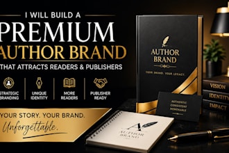 design an unforgettable author brand for book success