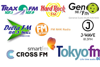 promote and get your song airplay on radio stations in japan and indonesia