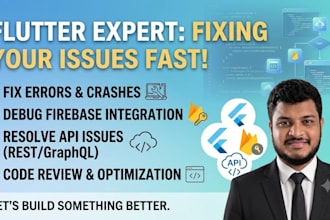 fix flutter errors, crashes, firebase and API issues