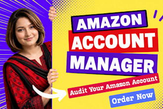 audit your amazon account, listings, PPC and account performance