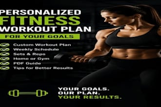 create a personalized fitness workout plan for your goals
