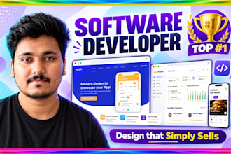 be your software developer for saas, front end, crm, erp and web app development