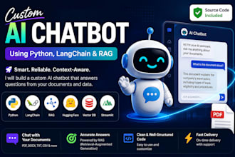 build a custom ai chatbot using python, lang graph and rag