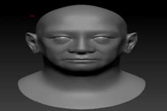 model custom 3d printable figurines, action figures, and 3d human characters
