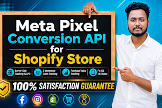 setup meta pixel and conversion API on your shopify store