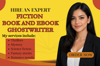 ghostwrite unique fiction novels novella short stories with interesting plots