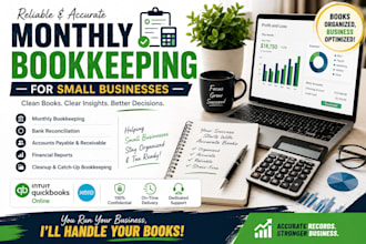 monthly bookkeeping for your small business