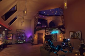 do interactive vrchat world metaverse world 3d environment vrc world vrchat map