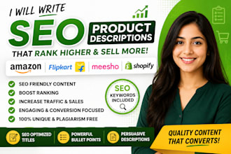 write engaging product descriptions