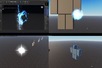 create eye catching visual effects, roblox vfx, abilities for your roblox game