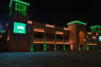 do facade lighting programming
