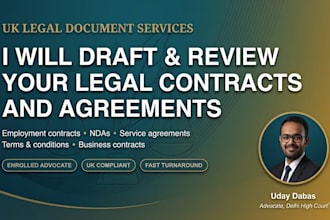 write legal agreements, contracts, documents, motions, llc operating, nda