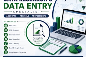 data research and data entry specialist