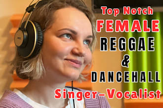sing reggae vocals female reggae singer dancehall vocal reggaeton female dj drop