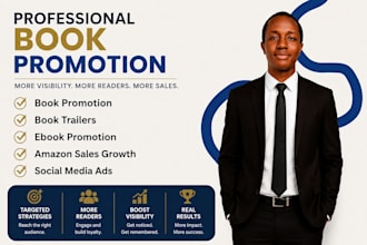 do book promotion, ebook marketing and book trailers
