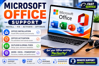 fix microsoft office installation and activation issues remotely
