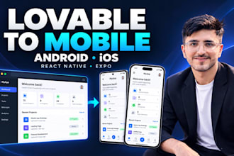 convert your lovable web app to android and ios app
