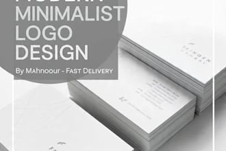 design a modren minimalist logo