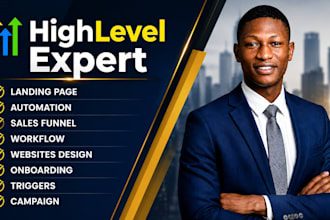 be gohighlevel expert, gohighlevel automation workflows, sales funnel expert