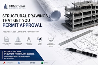 create structural drawings for building permits