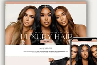 design wix hair extension store hair beauty wix wig website hair extension store