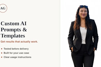 create custom ai prompts and templates for your business