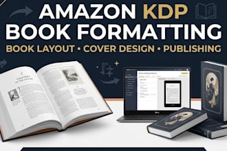 format and publish on amazon kdp, book publishing, book layout, formatting