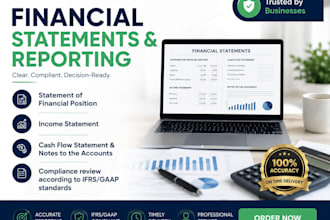 prepare financial statement income statement balance sheet
