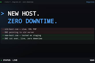 migrate your wordpress site to a new host with zero downtime